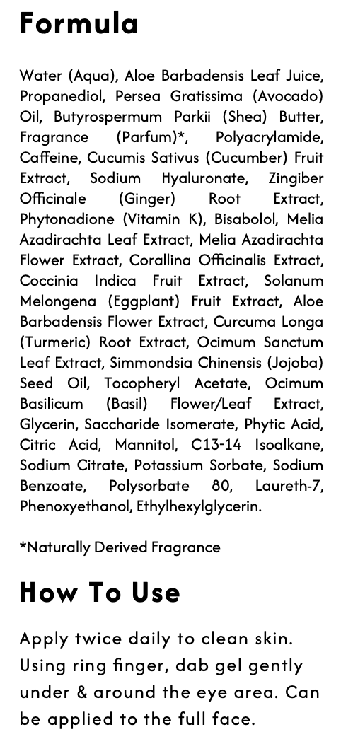 Herbal Eye Gel