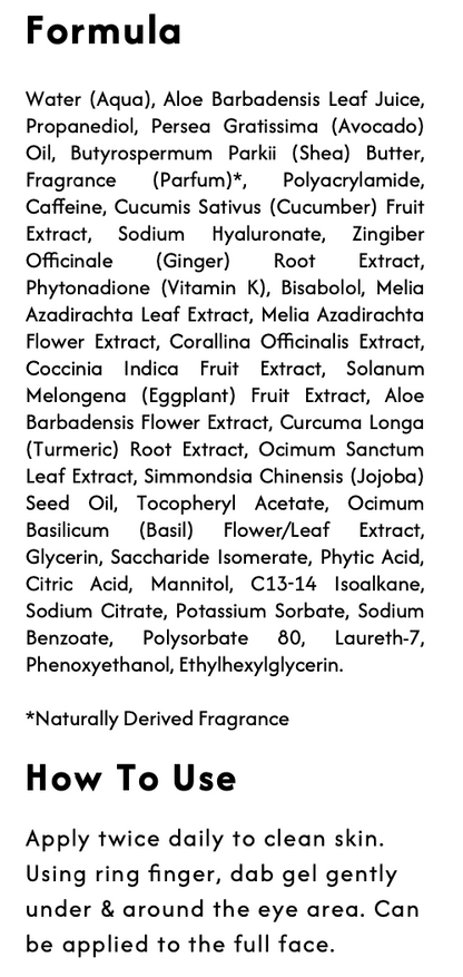 Herbal Eye Gel